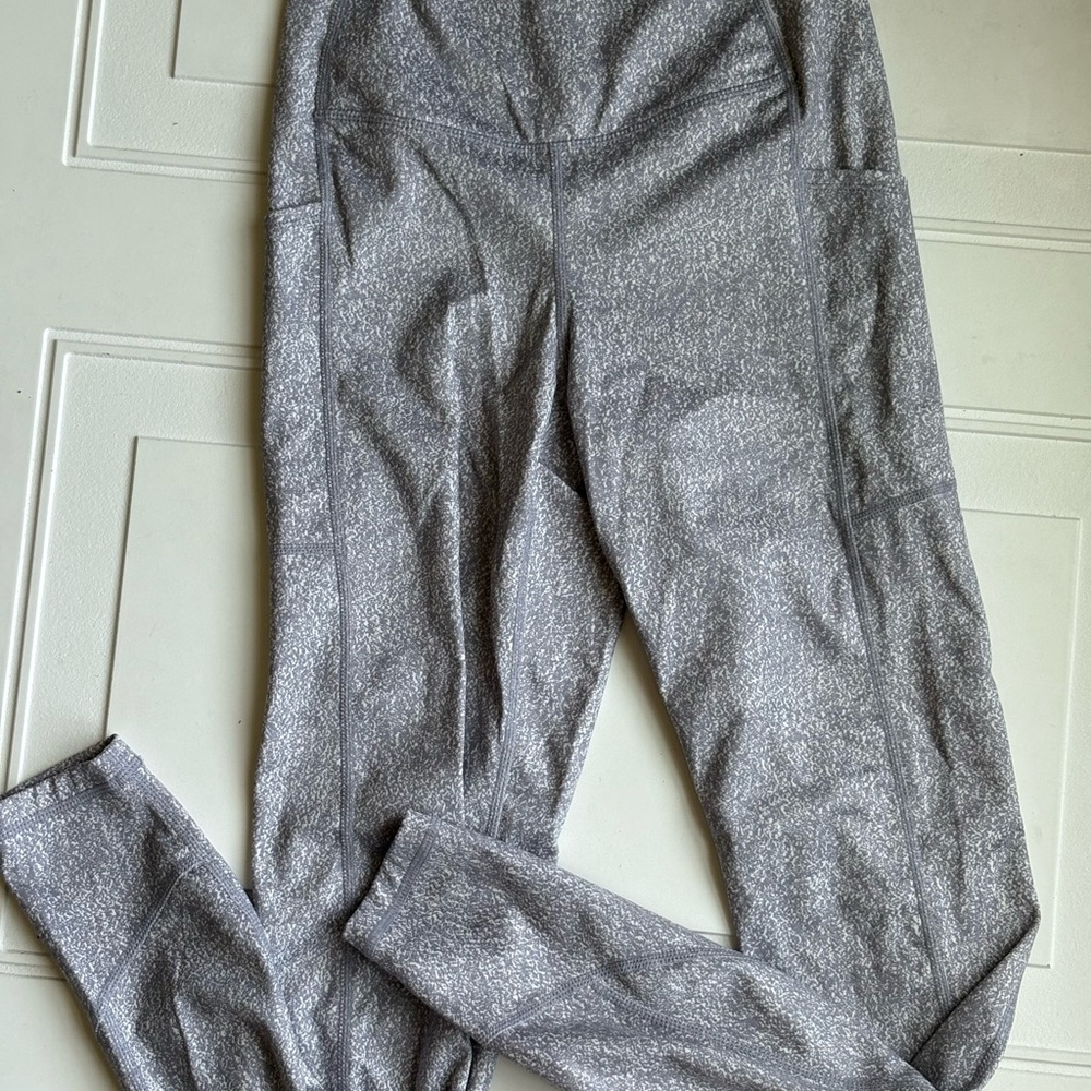 Glyder Taper Leggings Static Grey High Rise Women's Size Extra Small - Picture 2 of 6